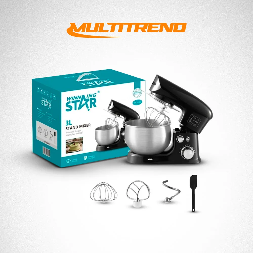 [35-GH2-156] Batidora Pedestal Profesional 3L 12 Vel 300W Planetaria
